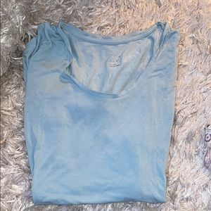 a new day light blue shirt